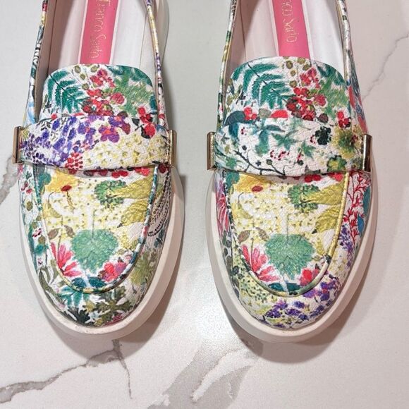 FRANCO SARTO | Women’s White Calinda Almond Toe Wedge Slip On Loafers Shoes 5M - Picture 7 of 13